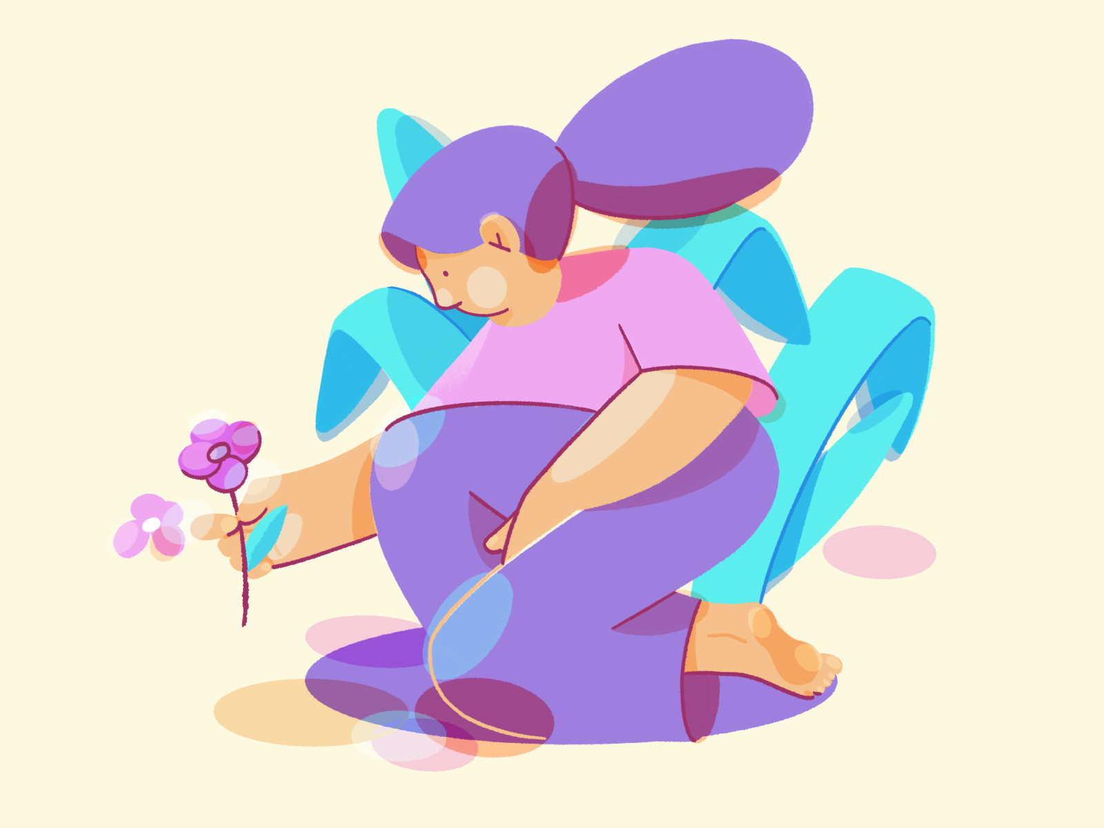 Colors flat ipad procreate character illustration.png