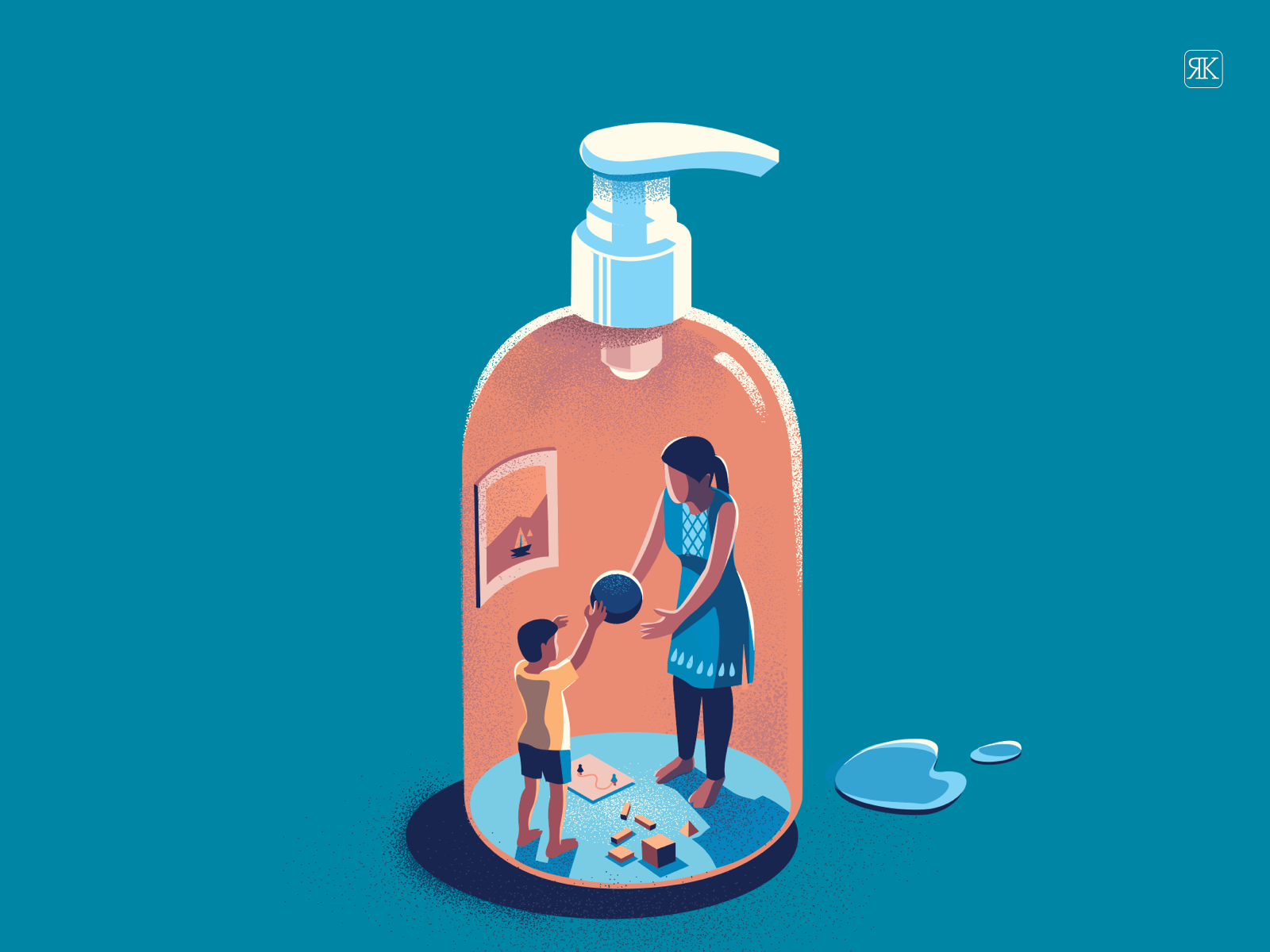 conceptual creative daily objects everyday Isolation limitation lockdo.png