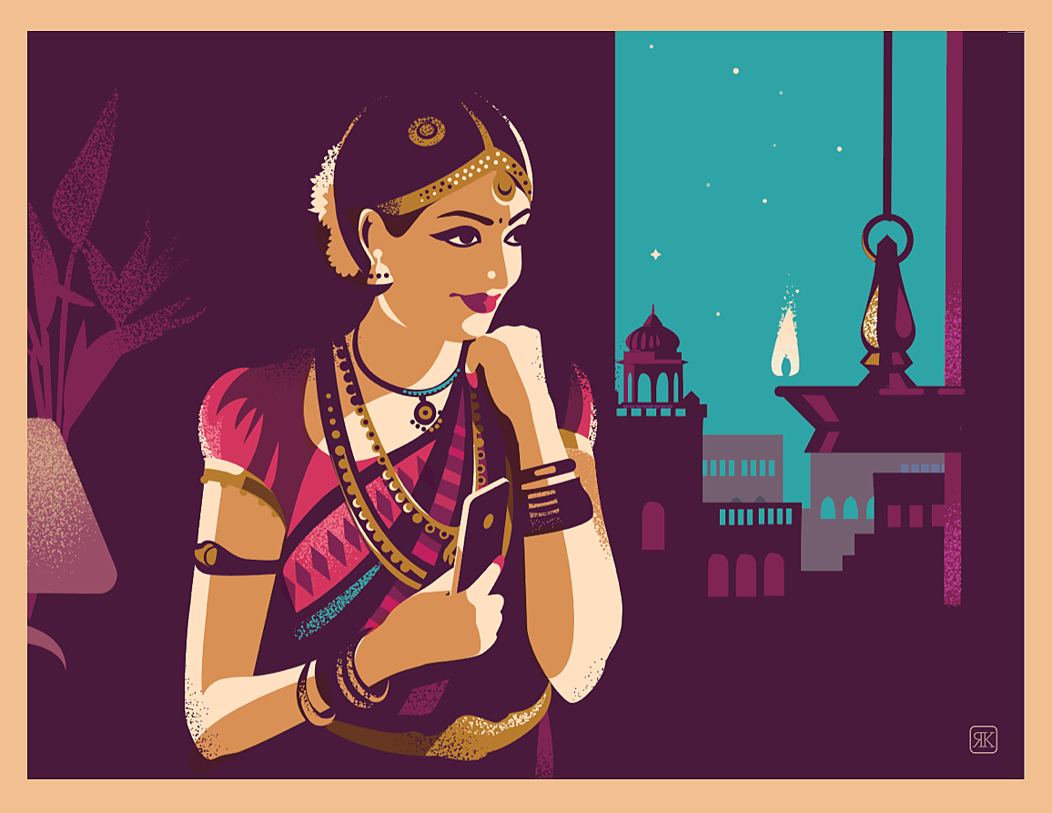 Ethnic modern indian Fashion  blend fusion lifestyle Space  urban life (8).png