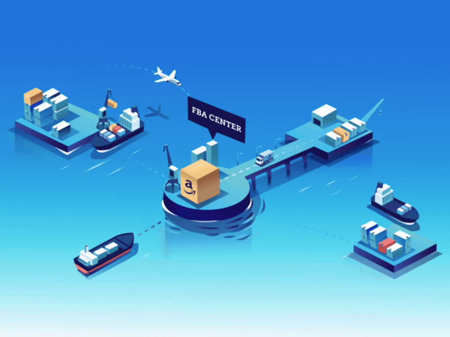 Zencargo - concept Illustrations on Behance.gif
