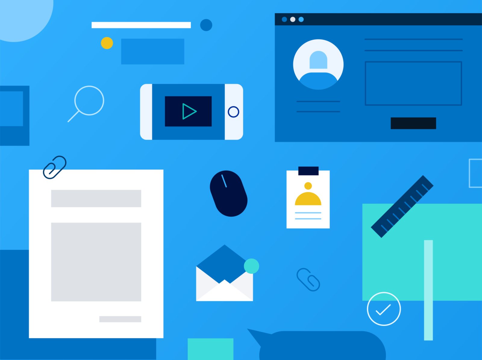 essentials web browser icon video chat pattern 2d flat computer design.png