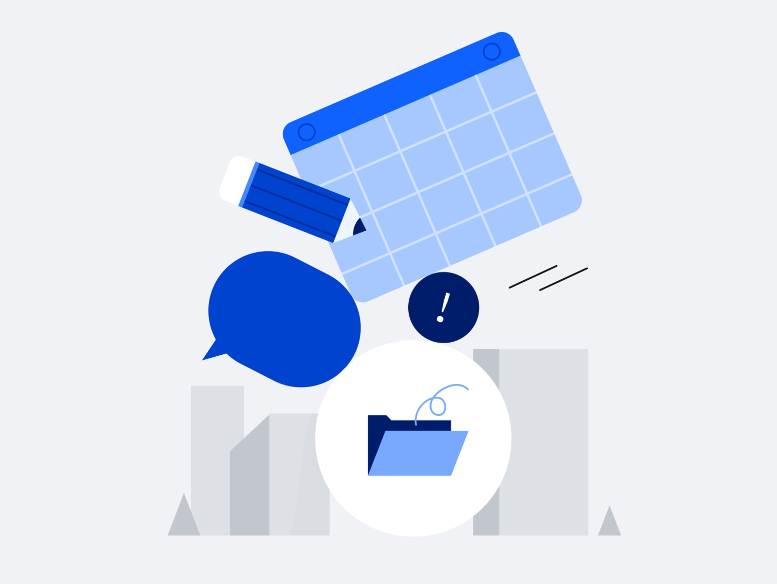 info overload simple concept scene chat bubble pencil emptystate files.png