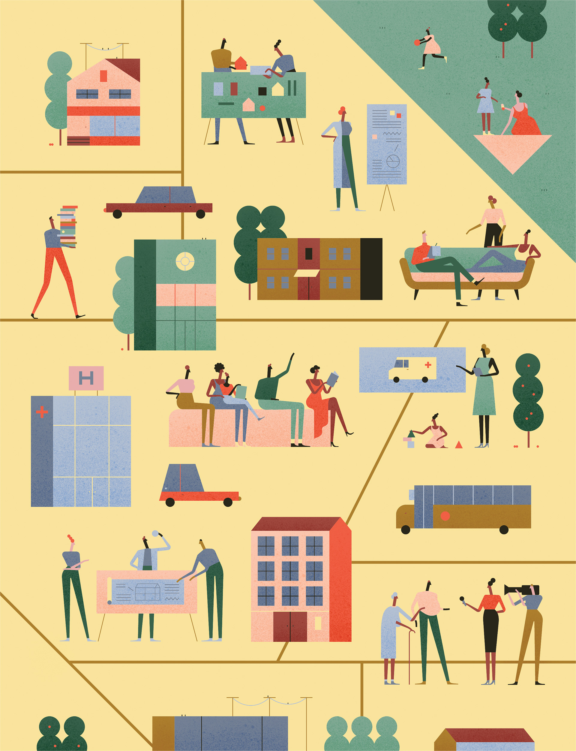 Character map vector editorial ILLUSTRATION  city Office.jpg