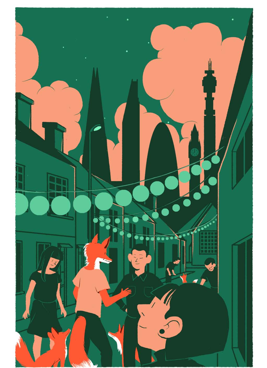 2D animation  art artist comic FOX gretasamuel ILLUSTRATION  London Tr.jpg