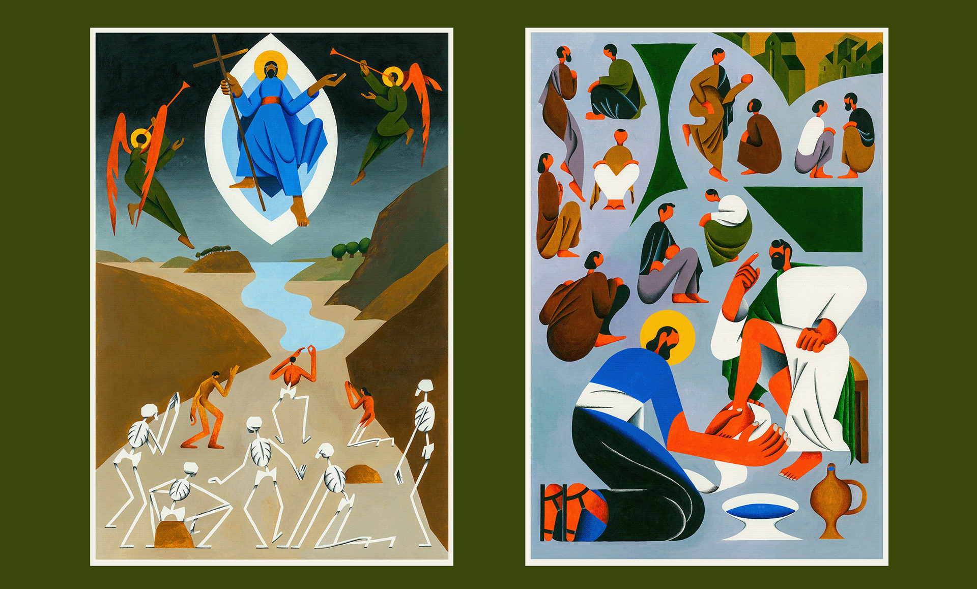 angels characters Christian Christianity disciples God jesus painting.png