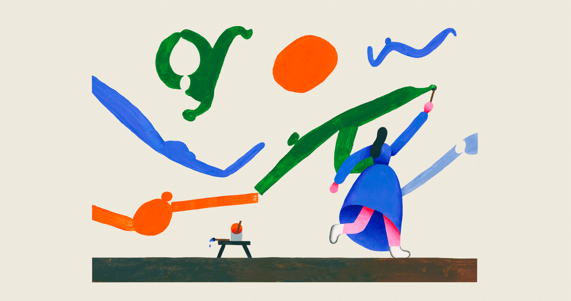 ILLUSTRATION  robertsrurans Zine  imagination Circus imaginary charact (6).gif