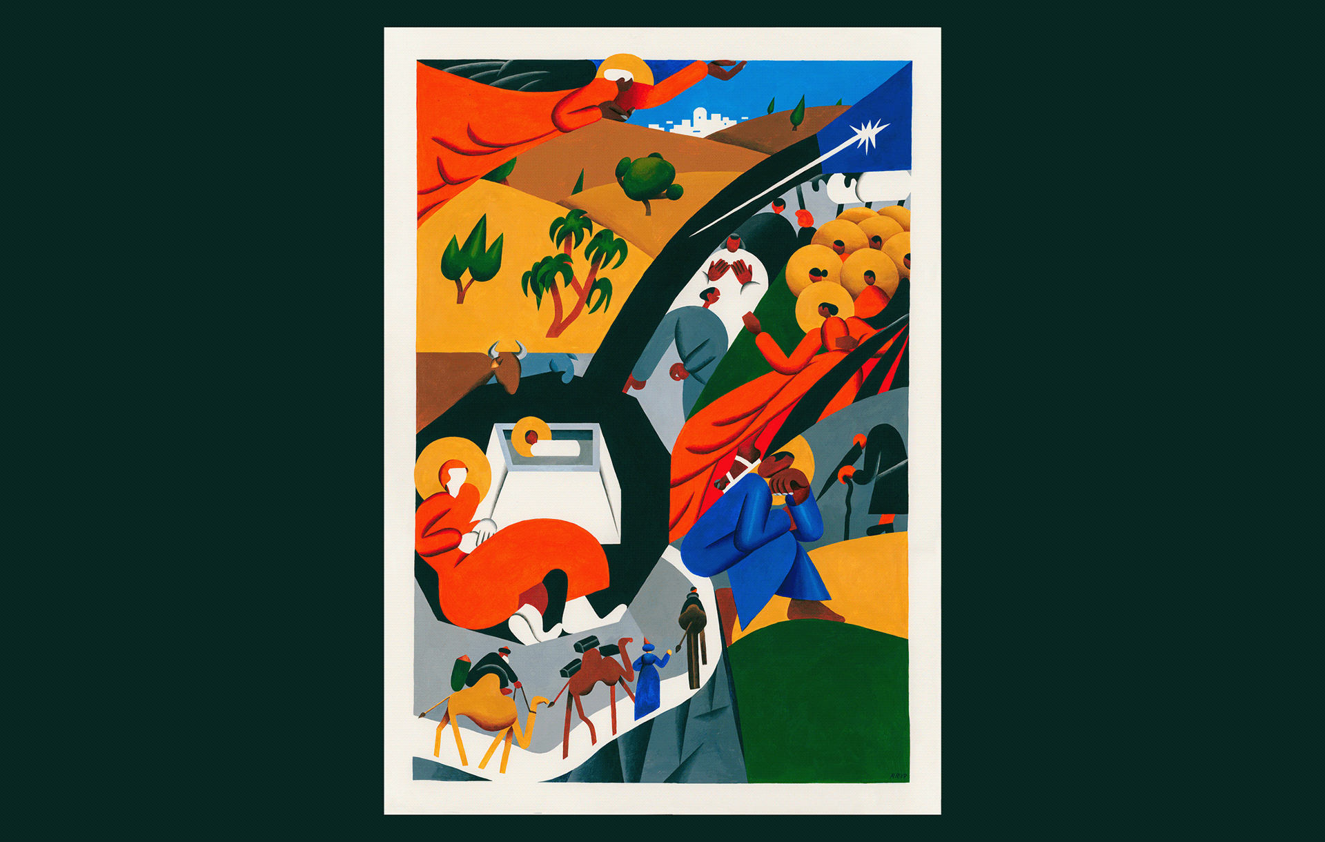 nativity Christian robertsrurans ILLUSTRATION  painting   characters d.png