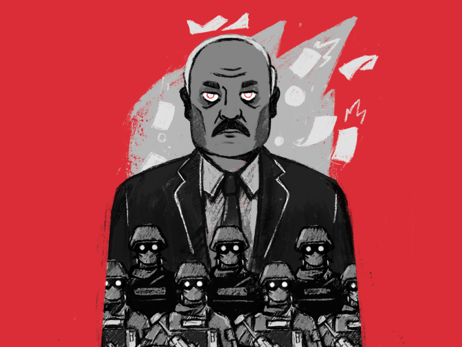 Freedom Belarus! dictator belarus character illustration stolz.png