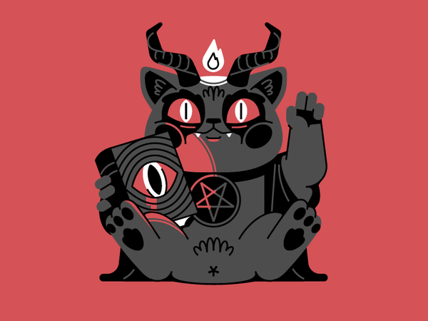 Maneki-Neko collaboration petrick maneki neko hell cat illustration st.png