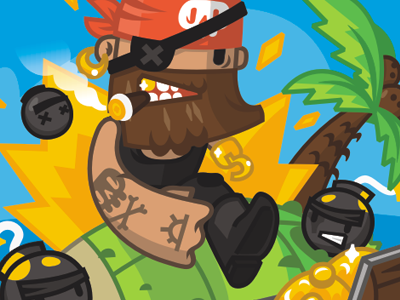 Pirates Island  Color edition stolz illustration pirate ahoy captain s.png