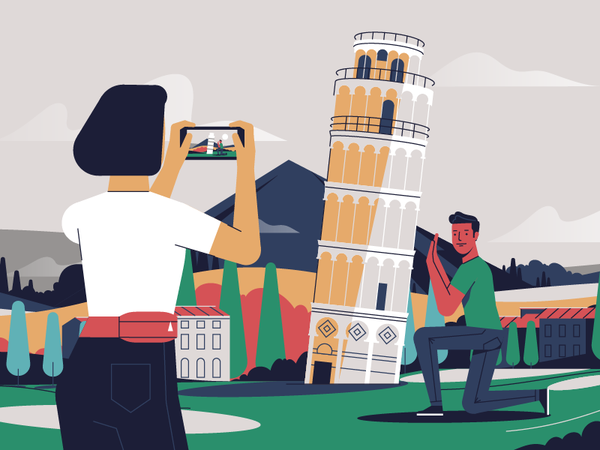 Pisa landscape character motion explainer animation doctors italy pisa.png
