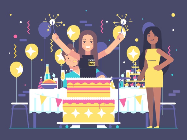 Pornhub Anniversary cake party birthday 10 anniversary arya jane dick.jpg