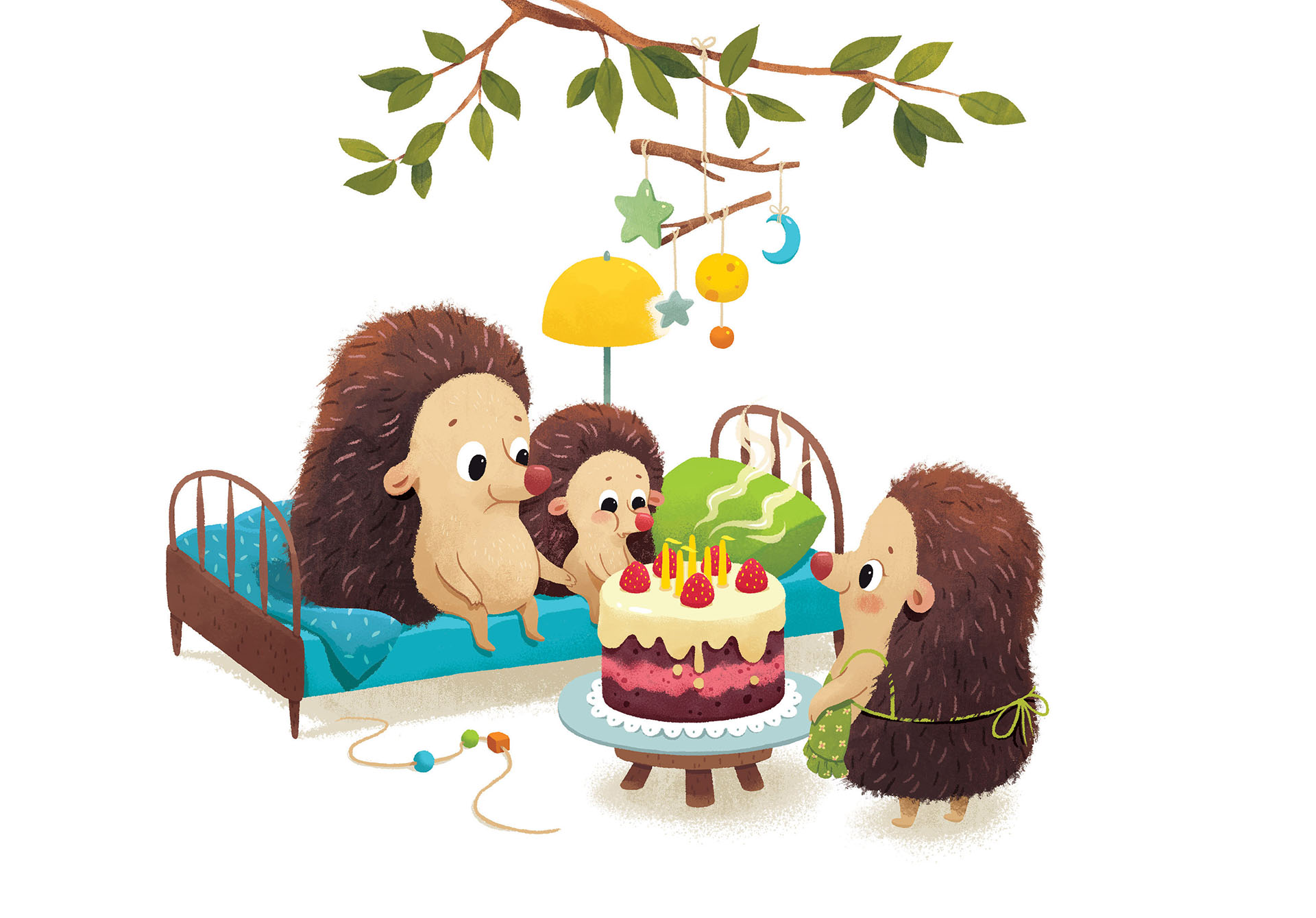 Birthday childrenbook Hedgehog party present (3).jpg