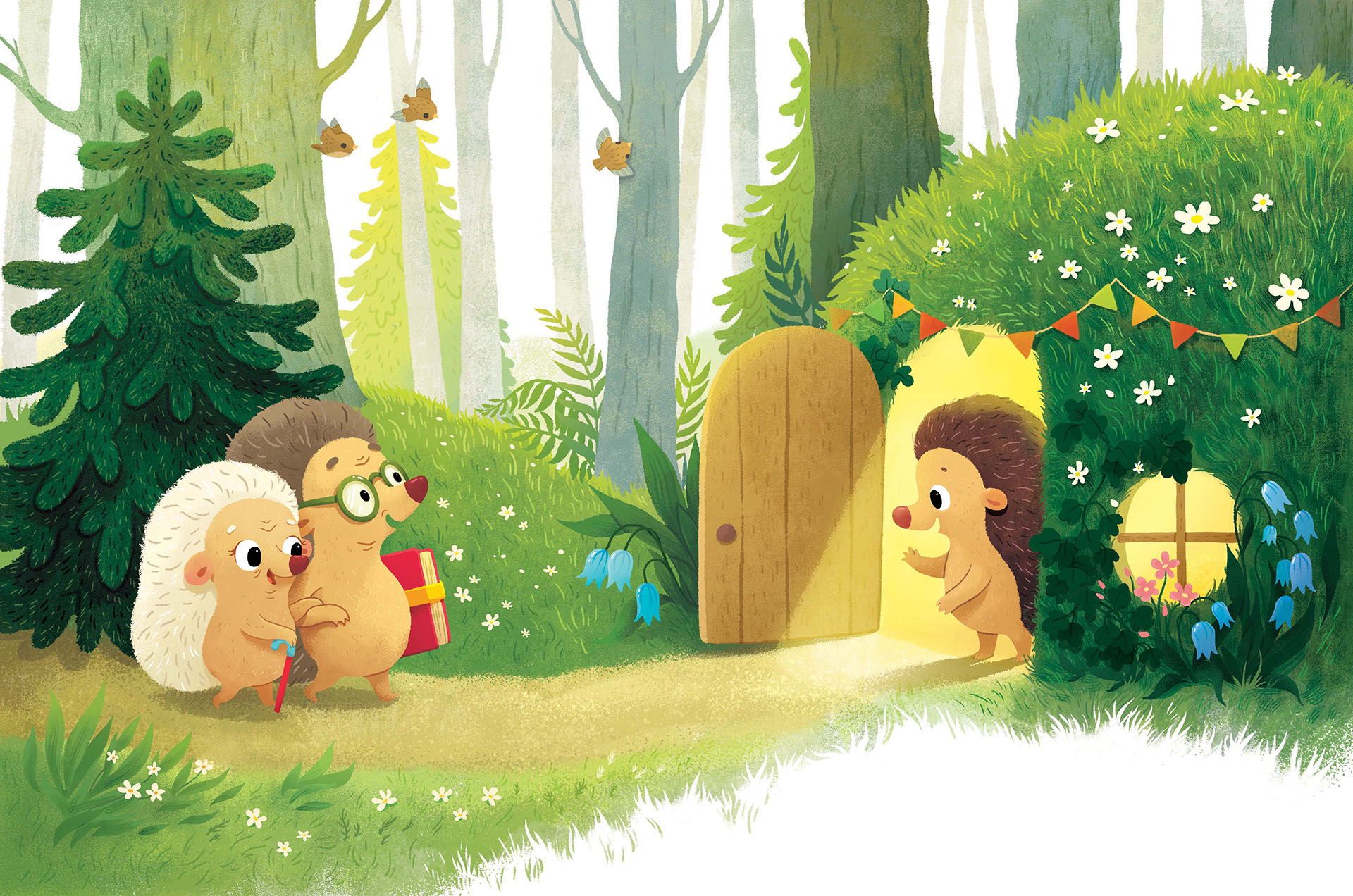 Birthday childrenbook Hedgehog party present (5).jpg