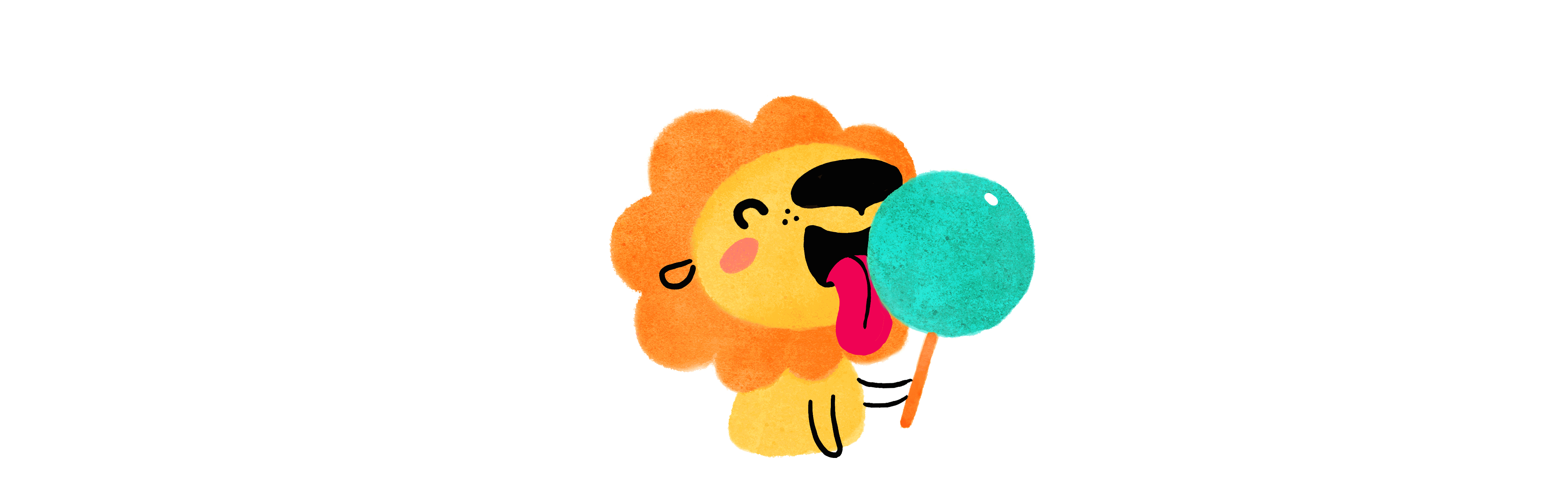 doodle animals sticker animation  doodlings Facebookstickers (2).gif