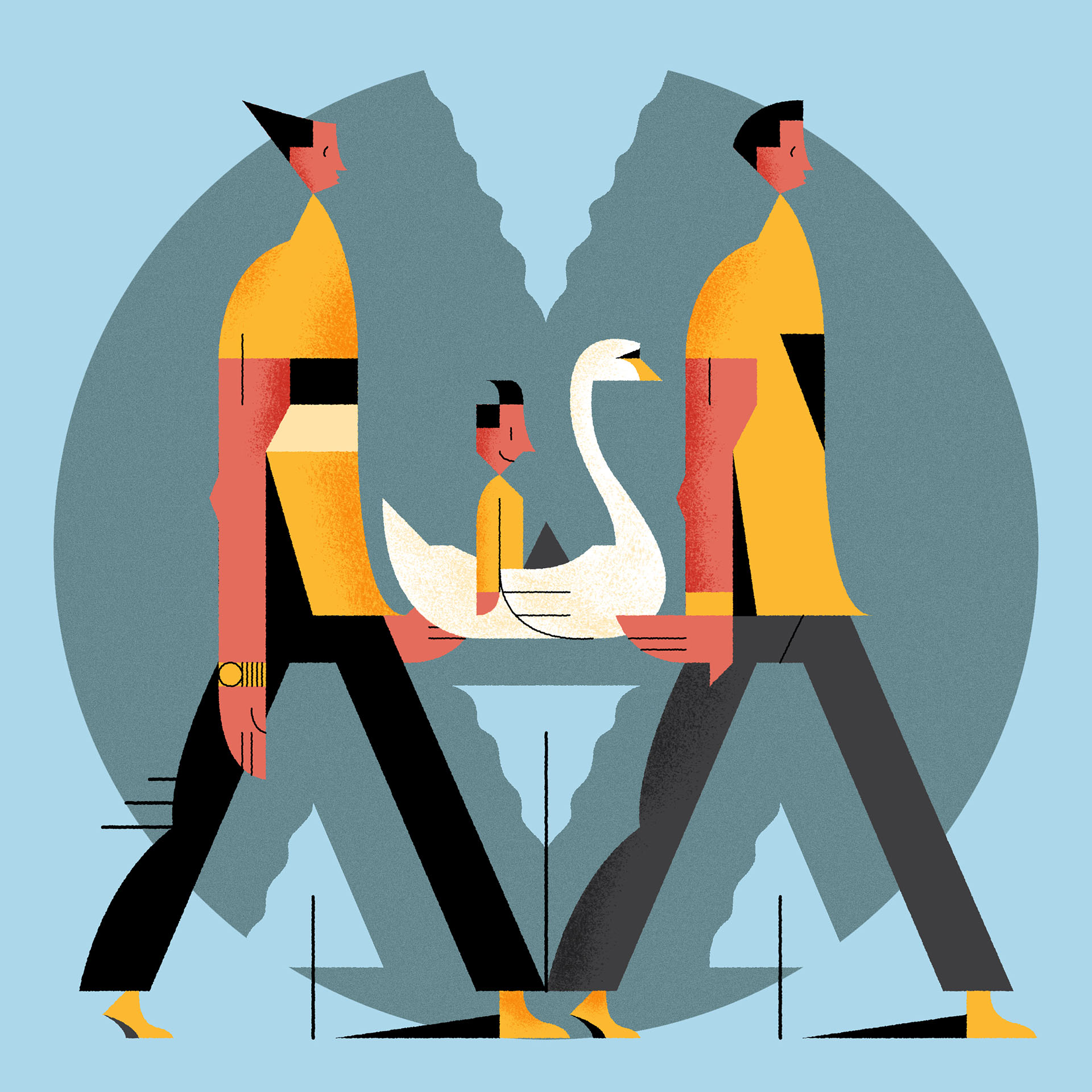 brothers swan flag pen book.jpg