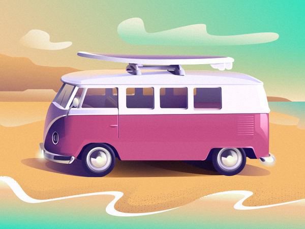 Bus beach ocean surf sanfrancisco california bus.png
