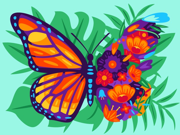 Butterfly  Flowers plants flowers butterfly.jpg