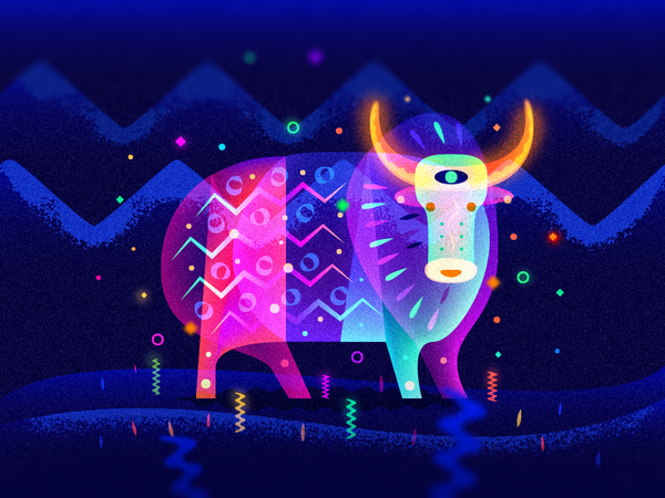 Dreams Tibetan Yak tale fairy light mountain tibet dream psy yak.png