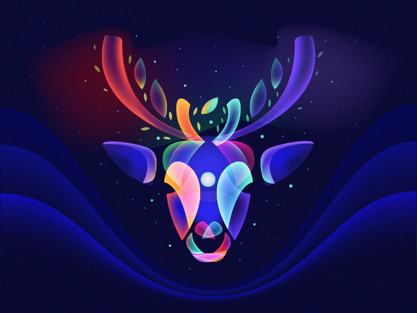 Fantasy Light Reindeer 3 muzzle winter magic overlay light fantasy rei.png