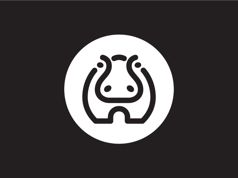 Hipppo  icon elephant logo mark symbol line animal.jpg
