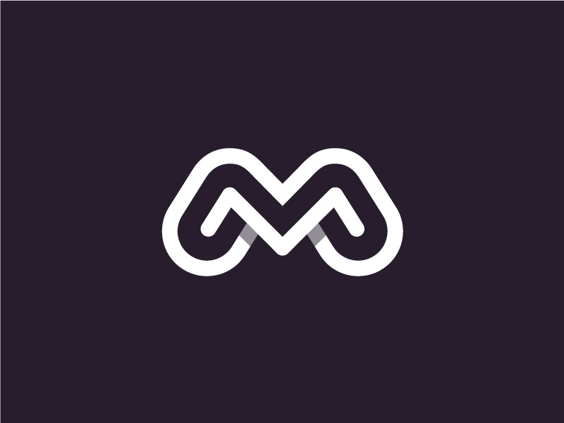 M  line logotype logo symbol letter m.jpg