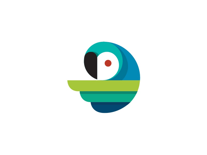 Parrot logo bird parrot mark symbol.jpg