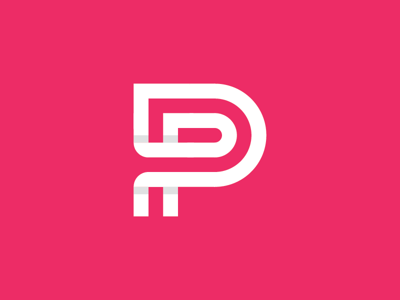 P Daily Logo 6 p logotype logomark logo icon design creative branding.png