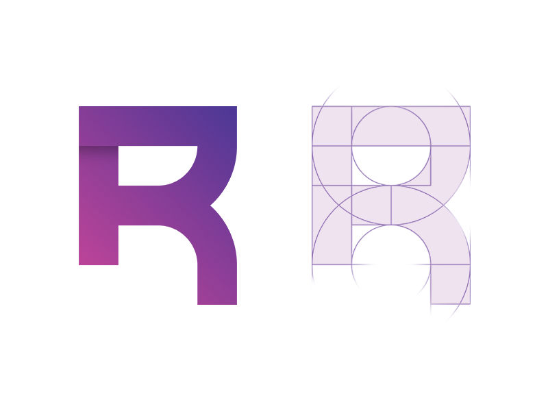 R r logotype logomark logo icon design creative branding.png