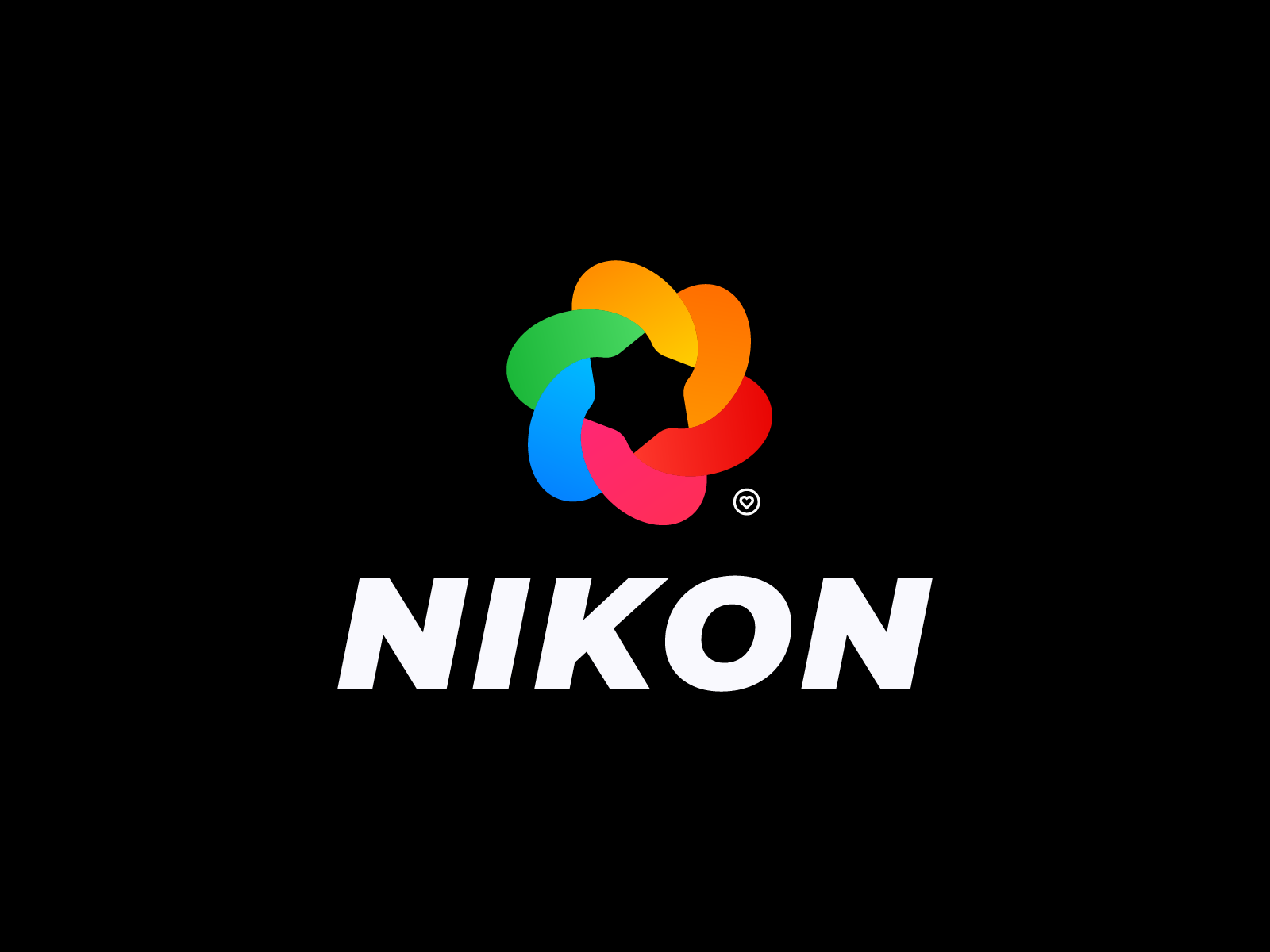 Nikon Rebrand colorful rainbow logo nikon logo.png