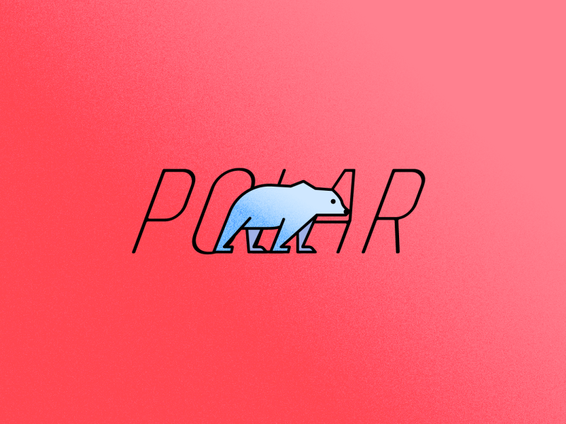 Polar bear illustration ui icon vector branding design illustration id.png