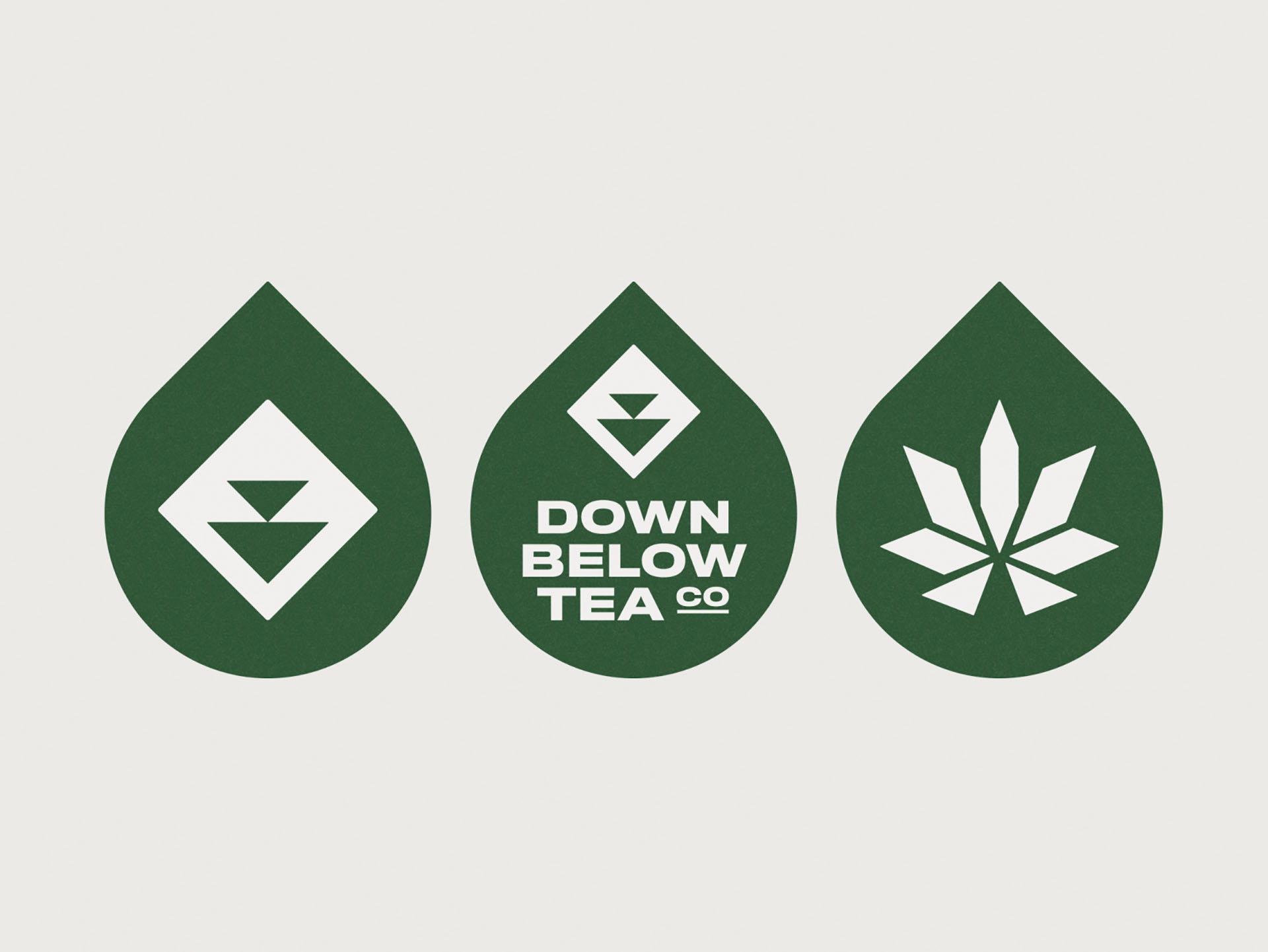 Down Below Tea Co. - CBD Logo Badges hemp logo hemp cbd oil cbd logo c.jpg