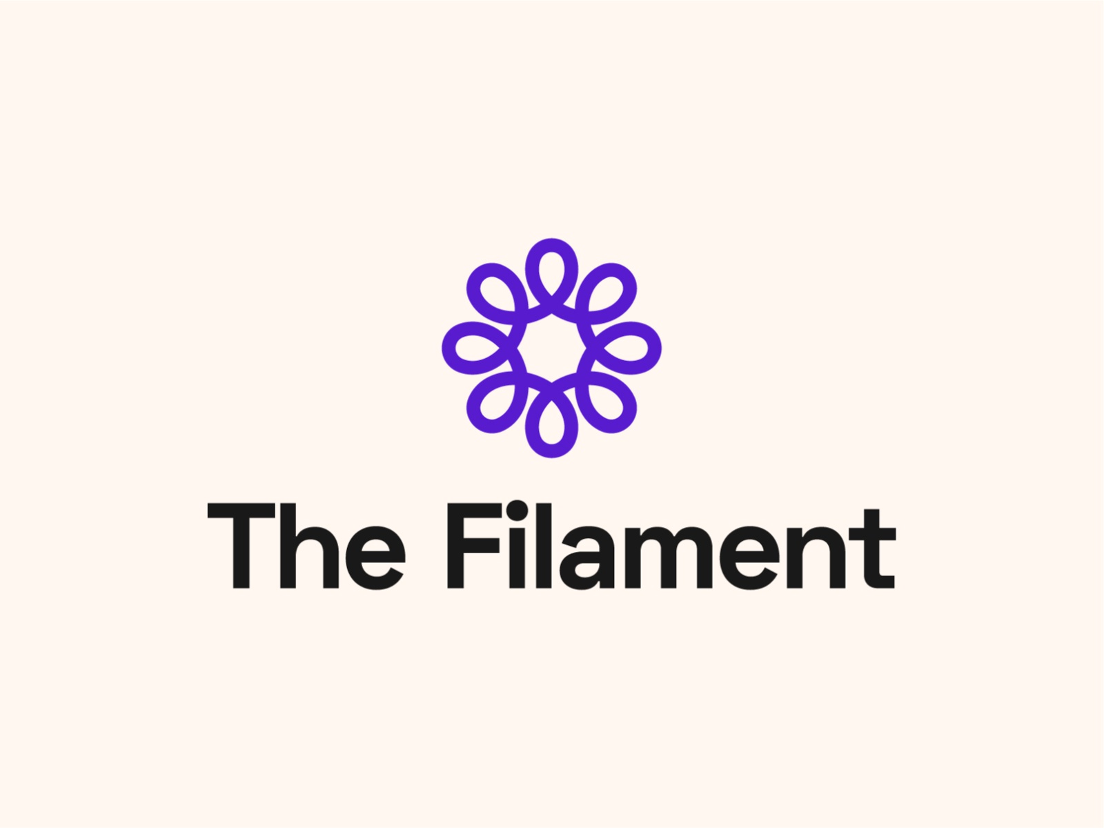 The Filament - Logo Design logotype filament startup branding logo des.jpg