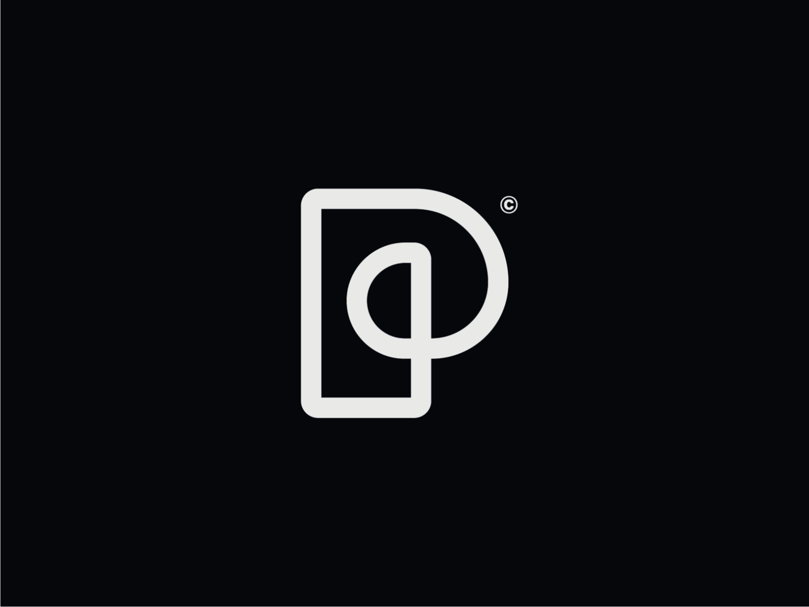 WW016 - Letter P Logo tech logo startup logo lettering logo designer m.png