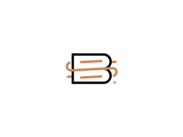 broadsail mark leather artangent logo monogram mark b letter.png