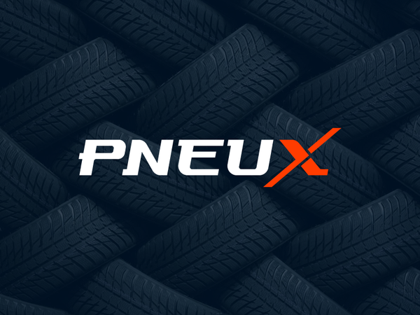 PneuX Wordmark tire tires car auto automotive logo logo design logodes.png