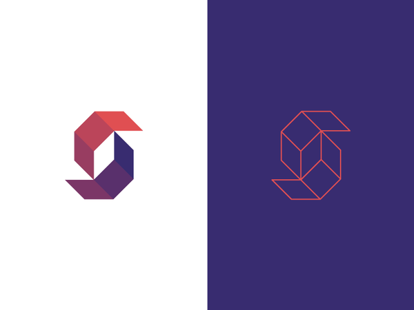 S - Monogram icon lettermark mark artangent logo stop letter monogram.png