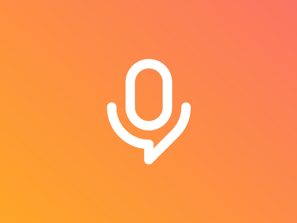 Saycaster logo artangent bubble mic talk listen broadcast podcast cast (3).png