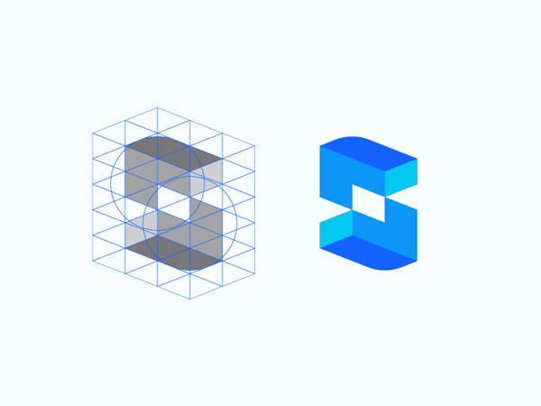 Senthings design artangent logo cube geometric sense things sent (6).png