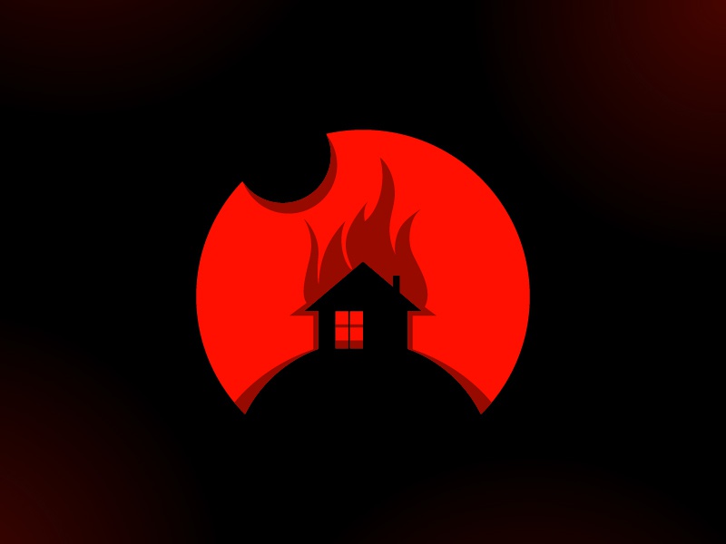 house on fire red flame badge shape fire logotype black house mark bra.jpg