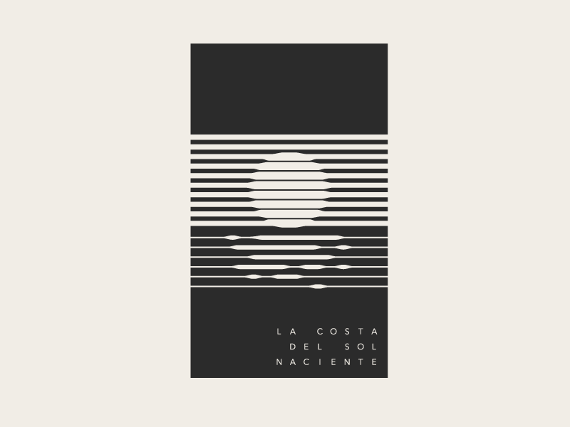 La Costa Del Sol Naciente symbol identity mark linework line art black.png