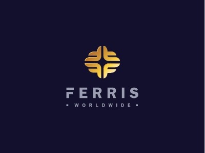 Ferris Worldwide strong trust mining logotype bold unique studio lette.webp