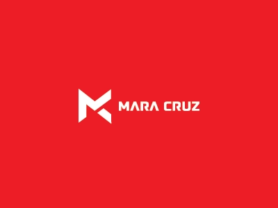 Mara Cruz branding mark lettering bold strong m typography letter logo.webp