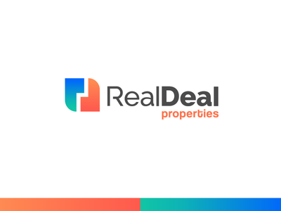 Real Deal Properties deal strong branding logo building realestate pro.webp