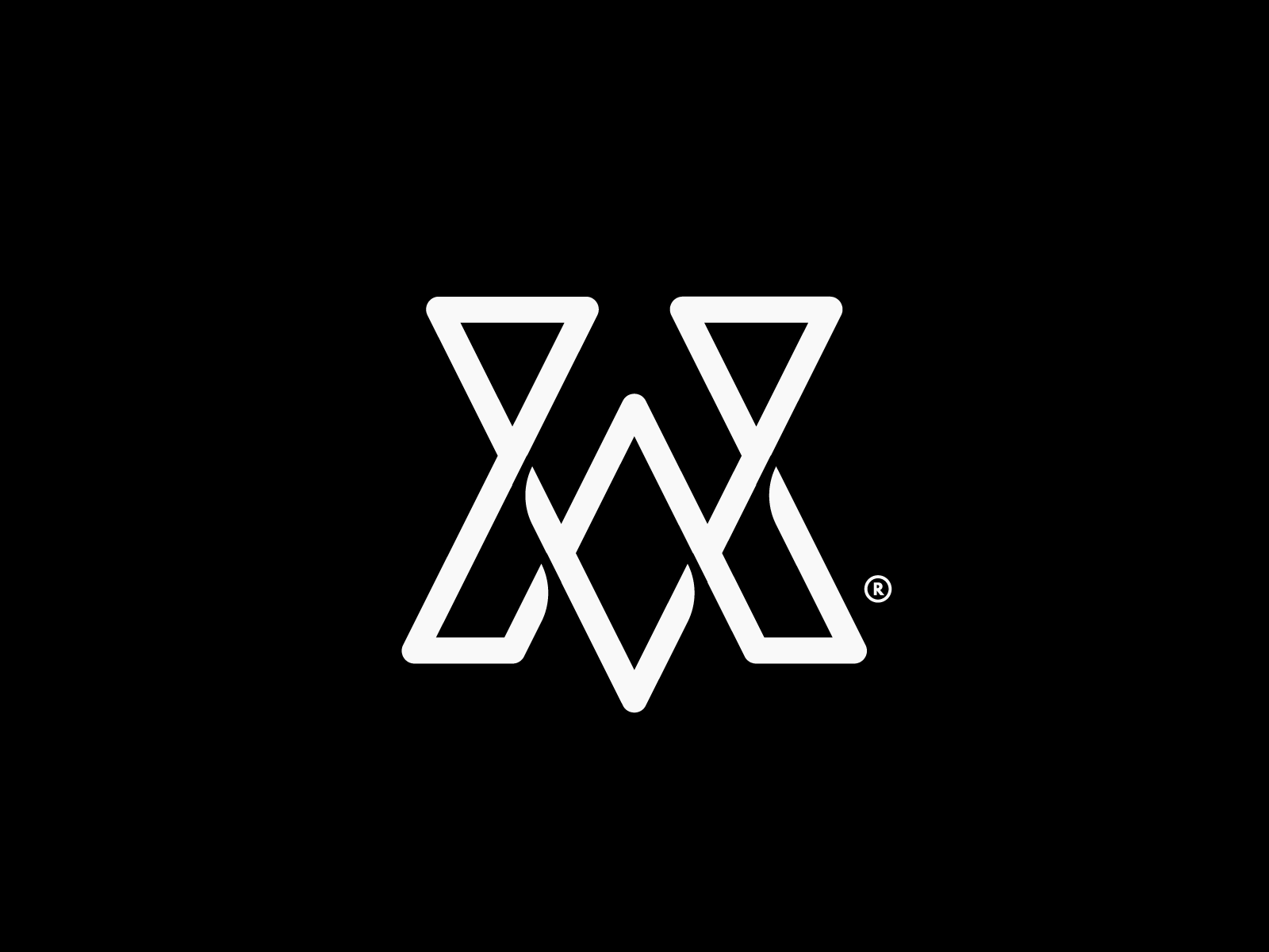 AV® grid monogram mark branding logotype symbol brand identity logo.png
