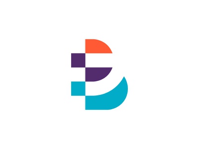 B monogram minimal logotype letter identity geometry symbol brand logo.jpg