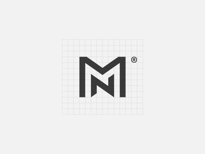 MN grid monogram letter icon geometry branding minimal brand symbol ma.jpg