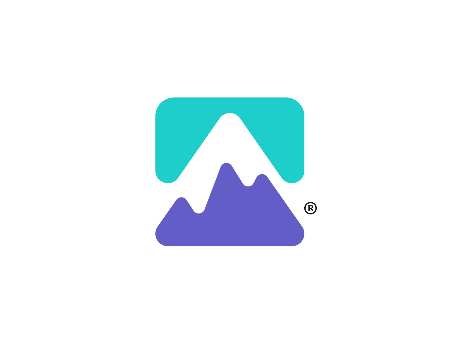 Mountain mountain tecnology logo design branding icon digital marketin.jpg