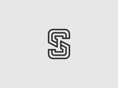 S + I letter symbol mark graphic s monogram line logo type branding id.jpg