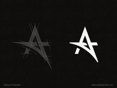 A - Lettermark Logo Construction Grid. modern minimal simple clever sp.jpg